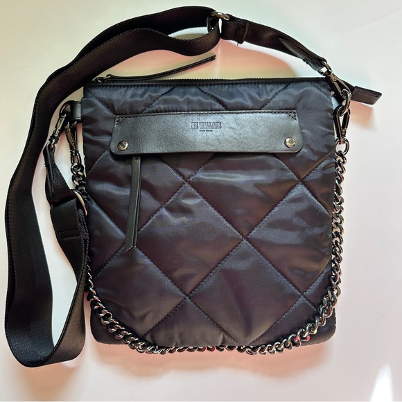 MZ Wallace Black Madison Flat Crossbody - Picture 2 of 5